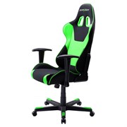 Компьютерное кресло DXRacer OH/FD101/NE Черный, зеленый, текстиль + экокожа