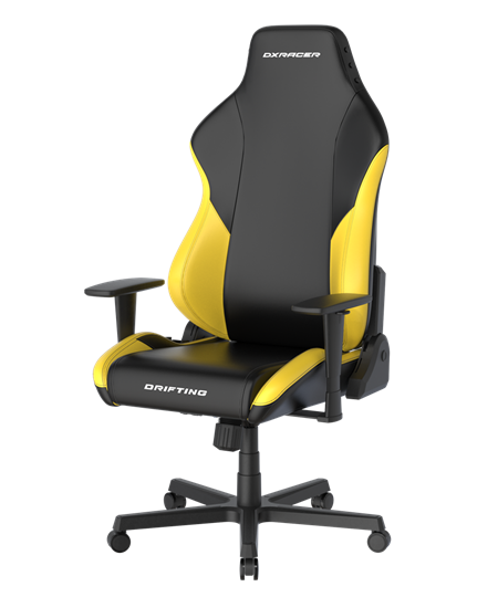 КОМПЬЮТЕРНОЕ ИГРОВОЕ КРЕСЛО DXRACER OH/DL23/NY Черный, желтый - фото 10800