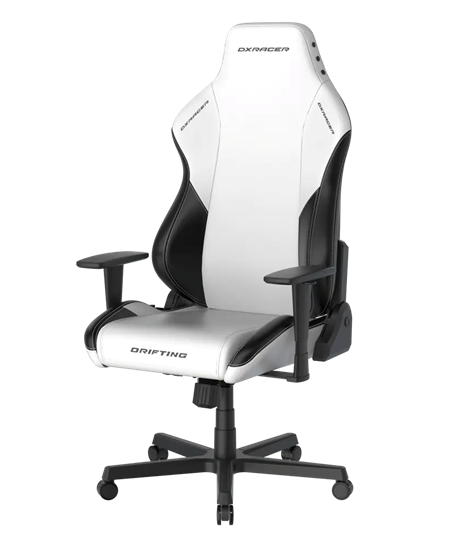 КОМПЬЮТЕРНОЕ ИГРОВОЕ КРЕСЛО DXRACER OH/DL23/WN Белый Черный - фото 10840
