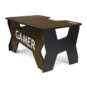 СТОЛ КОМПЬЮТЕРНЫЙ ИГРОВОЙ GENERIC COMFORT GAMER2/NC Коричневый Черный, коричневый