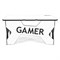 СТОЛ КОМПЬЮТЕРНЫЙ ИГРОВОЙ GENERIC COMFORT GAMER2/NW Белый Черный, белый - фото 11460