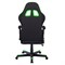 Компьютерное кресло DXRacer OH/FD101/NE Черный, зеленый, текстиль + экокожа - фото 9572