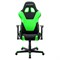 Компьютерное кресло DXRacer OH/FD101/NE Черный, зеленый, текстиль + экокожа - фото 9574
