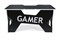 Стол Generic Comfort Gamer2/DS/NW Черный, белый Черный, белый - фото 9598